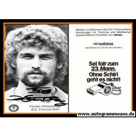 Autogramm Fussball | Fortuna Köln | 1980er | Florian HINTERBERGER