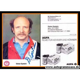 Autogramm Fussball | Fortuna Köln | 1986 | Dieter EPSTEIN