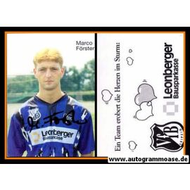Autogramm Fussball | VfB Leipzig | 1995 | Marco FÖRSTER