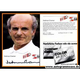 Autogramm Fussball | Bayer Leverkusen | 1984 | Dettmar CRAMER
