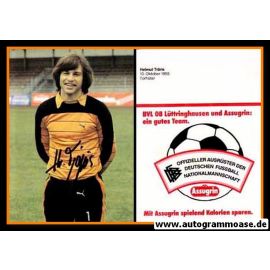 Autogramm Fussball | BV 08 Lüttringhausen | 1980er | Helmut TRÄRIS