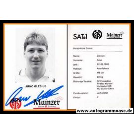 Autogramm Fussball | FSV Mainz 05 | 1995 | Arno GLESIUS