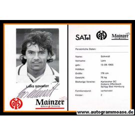 Autogramm Fussball | FSV Mainz 05 | 1995 | Lars SCHMIDT