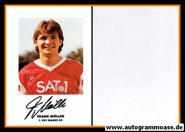 Autogramm Fussball | FSV Mainz 05 | 1990 | Frank MÖLLER