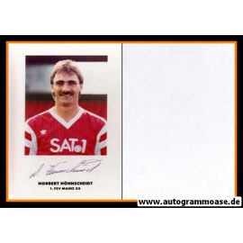 Autogramm Fussball | FSV Mainz 05 | 1990 | Norbert HÖNNSCHEIDT