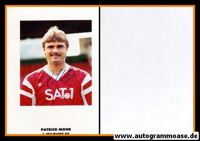 Autogramm Fussball | FSV Mainz 05 | 1990 | Patrick MOHR