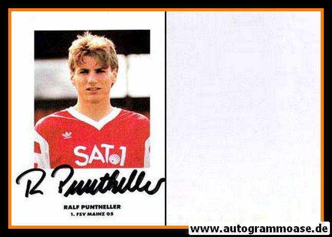 Autogramm Fussball | FSV Mainz 05 | 1990 | Ralf PUNTHELLER