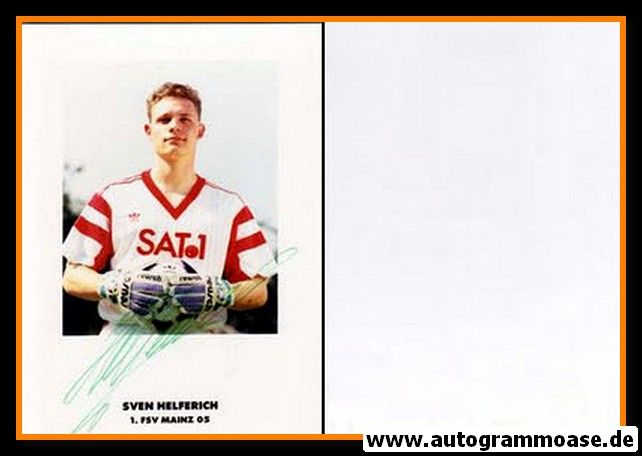 Autogramm Fussball | FSV Mainz 05 | 1990 | Sven HELFERICH