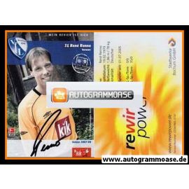 Autogramm Fussball | VfL Bochum | 2007 | Rene RENNO