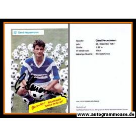Autogramm Fussball | SV Meppen | 1990 | Gerd HEUERMANN