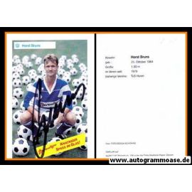 Autogramm Fussball | SV Meppen | 1990 | Horst BRUNS