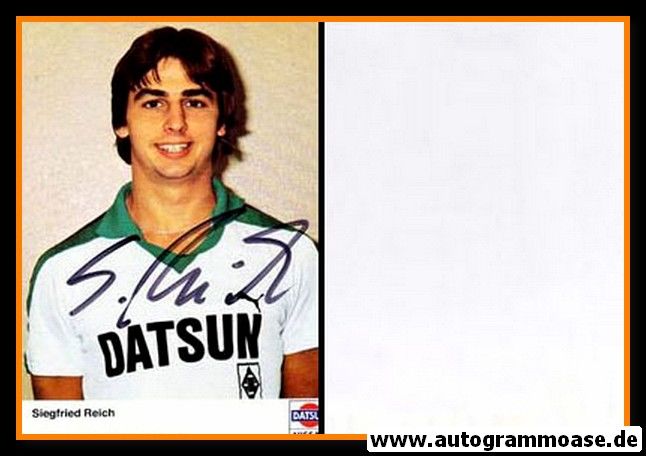 Autogramm Fussball | Borussia Mönchengladbach | 1981 | Siegfried REICH