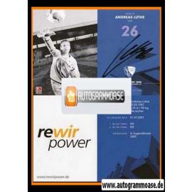 Autogramm Fussball | VfL Bochum | 2009 | Andreas LUTHE