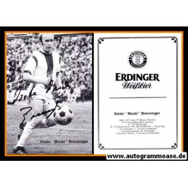 Autogramm Fussball | FC Bayern München | 1960er Retro | Dieter BRENNINGER (Spielszene SW) Erdinger