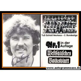 Autogramm Fussball | TuS Schloss Neuhaus | 1982 | Dieter DANNENBERG