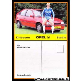 Autogramm Fussball | PSV Eindhoven | 1987 | Hans VAN BREUKELEN
