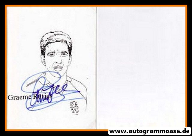 Autogramm Fussball | Niederlande | Graeme RUTJES (Zeichnung)
