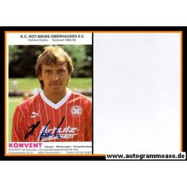 Autogramm Fussball | Rot-Weiss Oberhausen | 1985 | Helmut GORKA