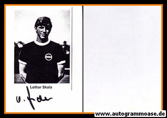 Autogramm Fussball | Kickers Offenbach | 1970er | Lothar SKALA (Portrait SW)