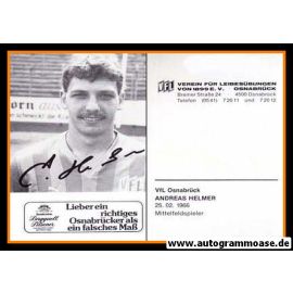 Autogramm Fussball | VfL Osnabrück | 1985 | Andreas HELMER