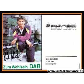 Autogramm Fussball | VfL Osnabr&uuml;ck | 1990 | Dirk GELLRICH