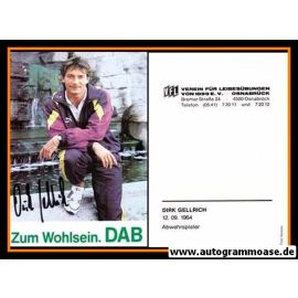 Autogramm Fussball | VfL Osnabrück | 1990 | Dirk GELLRICH