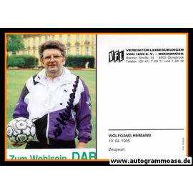 Autogramm Fussball | VfL Osnabrück | 1991 | Wolfgang HEIMANN