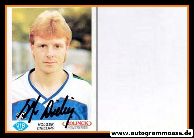 Autogramm Fussball | VfB Oldenburg | 1990 | Holger DRIELING