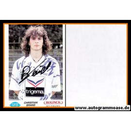 Autogramm Fussball | VfB Oldenburg | 1991 | Christian BRAND