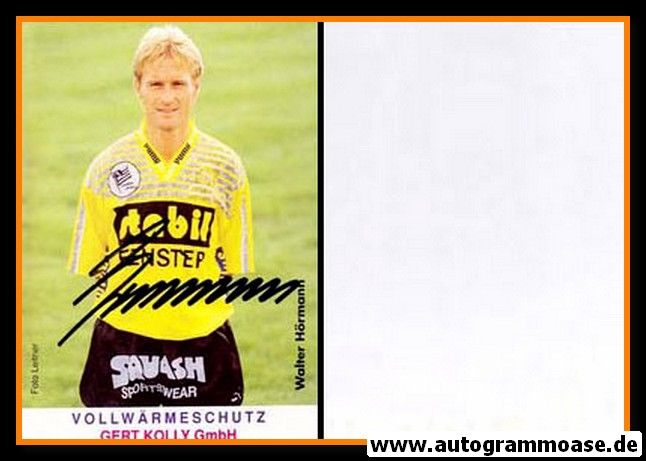 Autogramm Fussball | SK Raika Sturm Graz | 1980er | Walter HÖRMANN
