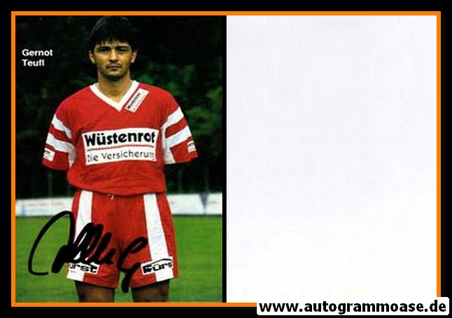 Autogramm Fussball | ESV Austria Graz | 1980er | Gernot TEUFL