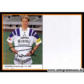 Autogramm Fussball | FK Austria Memphis Wien | 1992 | Christian PROSENIK