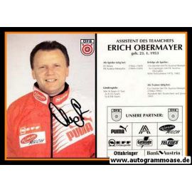 Autogramm Fussball | Österreich | 1995 | Erich OBERMAYER