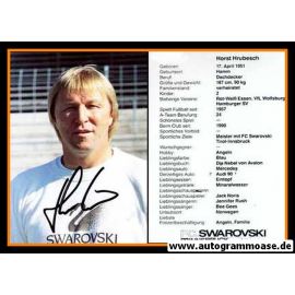 Autogramm Fussball | FC Swarowski Tirol Innsbruck | 1990 | Horst HRUBESCH