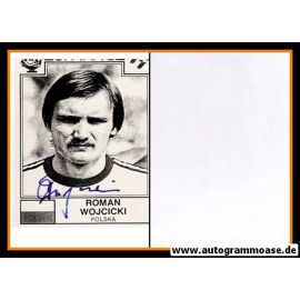 Autogramm Fussball | Polen | 1982 WM | Roman WOJCICKI (Portrait SW)