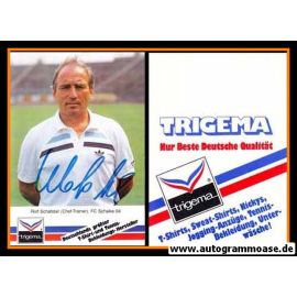 Autogramm Fussball | FC Schalke 04 | 1986 | Rolf SCHAFSTALL