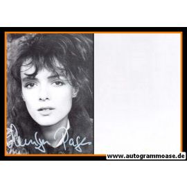 Autogramm Schauspieler | Svenja PAGES | 1980er (Portrait SW)