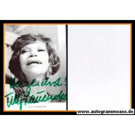 Autogramm Schauspieler | Tilly LAUENSTEIN | 1970er (Portrait SW) 2