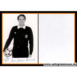 Autogramm Fussball | Schiedsrichter | 1980er Foto | Hans-Joachim OSMERS (Portrait SW)
