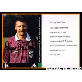 Autogramm Fussball | Schiedsrichter | 1997 Adidas | Edgar STEINBORN