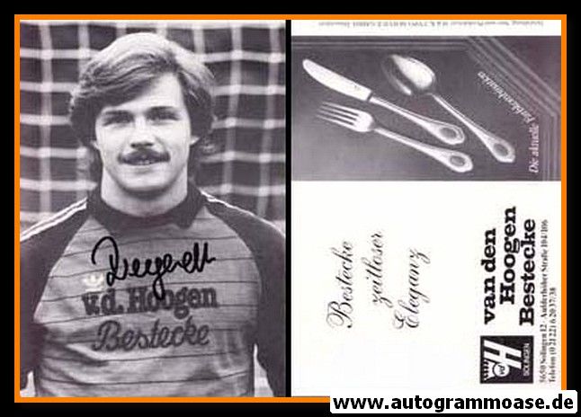 Autogramm Fussball | Union Solingen | 1983 | Volker DIERGARDT