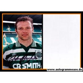 Autogramm Fussball | Celtic Glasgow | 1990er Foto | John HUGHES