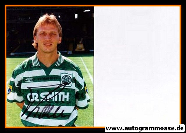 Autogramm Fussball | Celtic Glasgow | 1995 Foto | Malty MACKAY (Portrait Color)