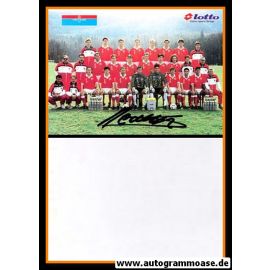 Mannschaftskarte Fussball | Schweiz | 1994 Lotto + AG Henchoz