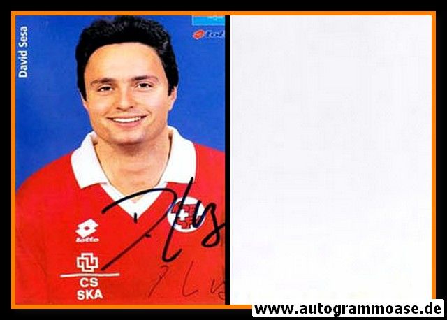 Autogramm Fussball | Schweiz | 1996 Lotto | David SESA