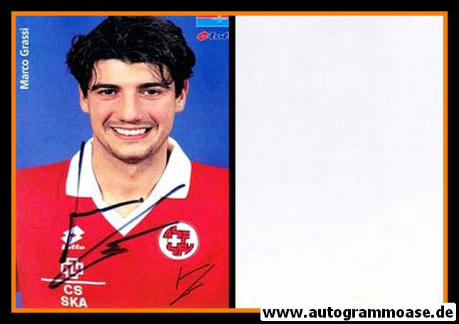 Autogramm Fussball | Schweiz | 1996 Lotto | Marco GRASSI