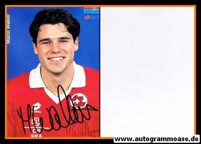 Autogramm Fussball | Schweiz | 1996 Lotto | Marco WALKER