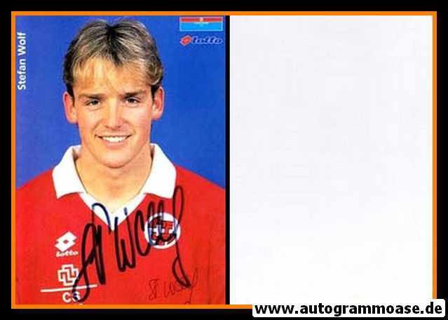 Autogramm Fussball | Schweiz | 1996 Lotto | Stefan WOLF