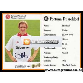 Autogramm Fussball | Fortuna Düsseldorf | 1994 | Michael STEINHAUF