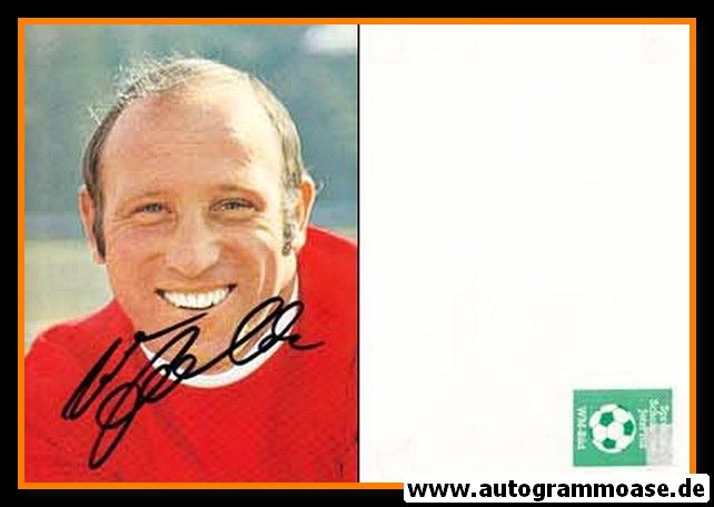 Autogramm Fussball | DFB | 1970er | Uwe SEELER (Portrait Color Sprengel)